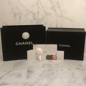NEW PERFECT Authentic Chanel Magnetic Box Gift Set
